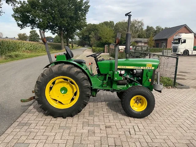 John deere - 1020 - oldtimer tractor “smalspoor” - afbeelding 9 van  14