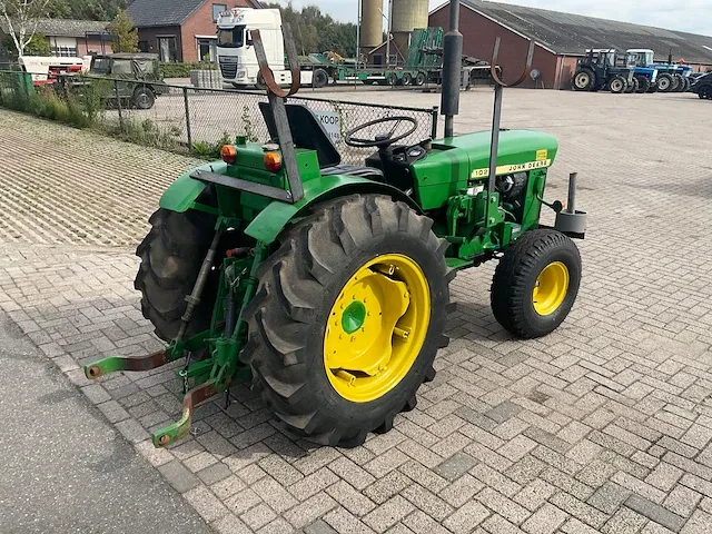 John deere - 1020 - oldtimer tractor “smalspoor” - afbeelding 10 van  14