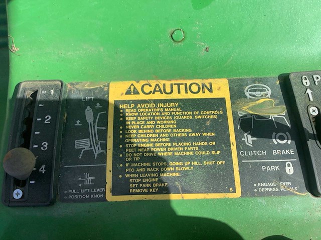 John deere - 160 - zitmaaier - afbeelding 10 van  10