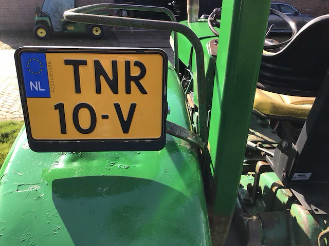 John deere - 1965 - 310 - oldtimer tractor - afbeelding 3 van  13