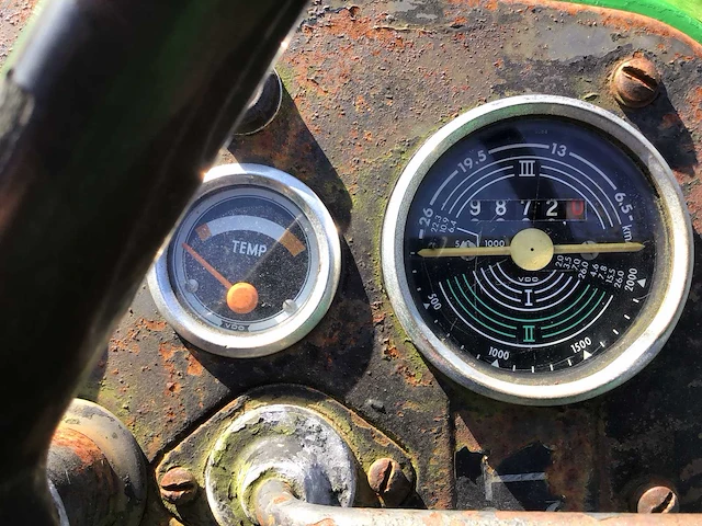 John deere - 1965 - 310 - oldtimer tractor - afbeelding 4 van  13