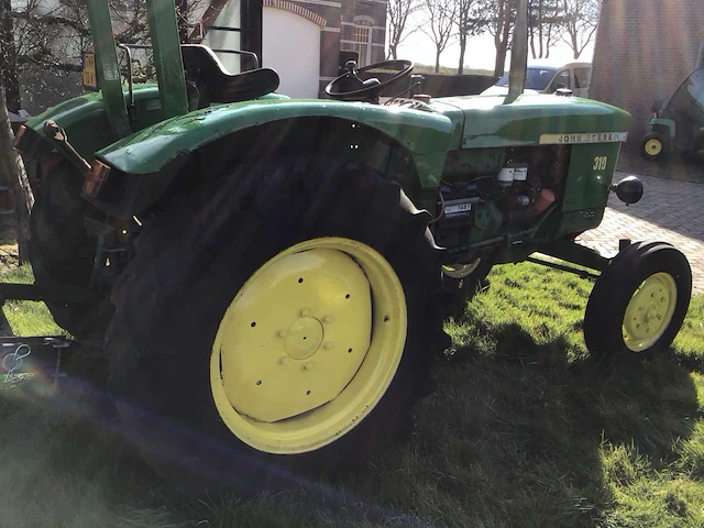 John deere - 1965 - 310 - oldtimer tractor - afbeelding 7 van  13