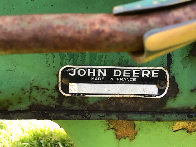 John deere - 1965 - 310 - oldtimer tractor - afbeelding 11 van  13