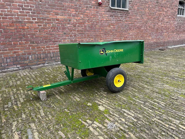 John deere - aanhanger - zitmaaier - afbeelding 1 van  6