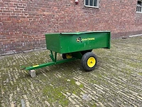 John deere - aanhanger - zitmaaier - afbeelding 1 van  6