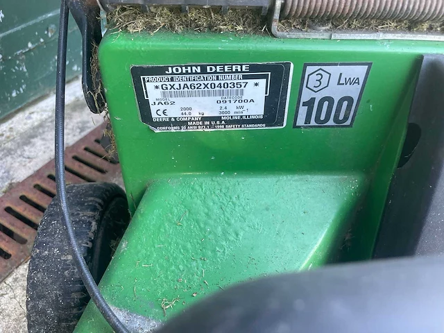 John deere - ja62 - grasmaaier - afbeelding 4 van  4
