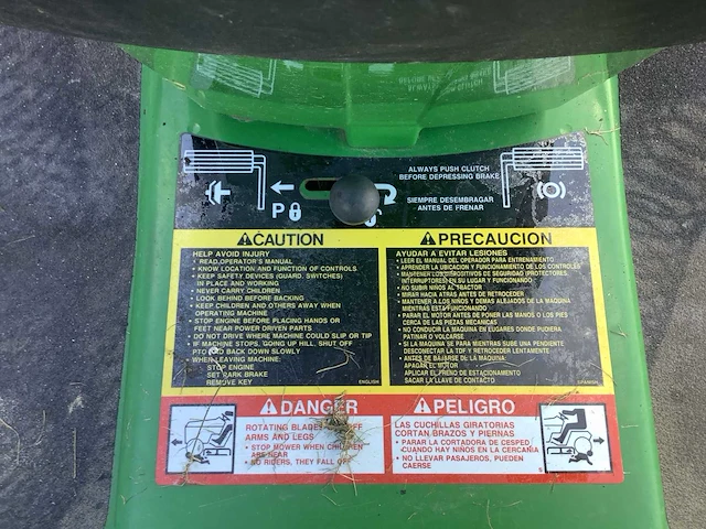 John deere - stx30 - zitmaaier - afbeelding 9 van  9