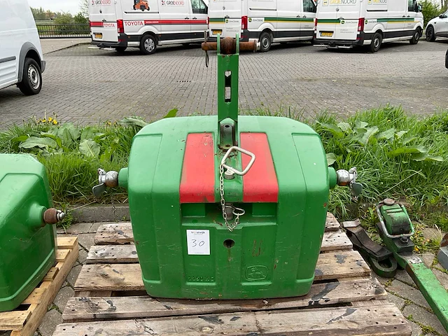 John deere 1150 kg frontgewicht - afbeelding 1 van  4