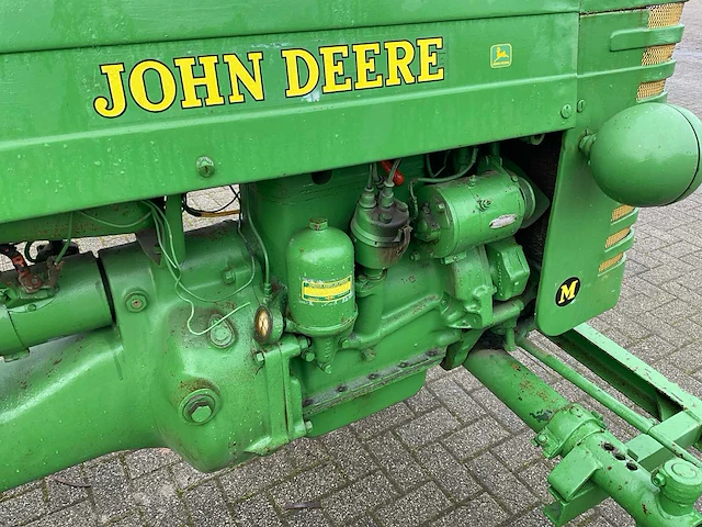 John deere 150 oldtimer tractor - afbeelding 2 van  13