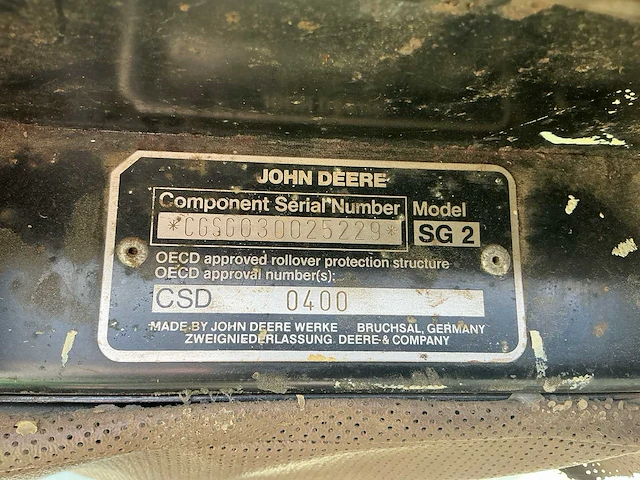 John deere 1640 synchron tweewielaangedreven landbouwtractor - afbeelding 24 van  30