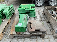 John deere 50 kg frontgewicht (7x) - afbeelding 1 van  3