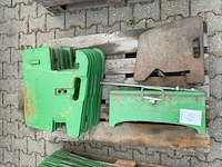 John deere 50 kg frontgewicht (7x) - afbeelding 2 van  3