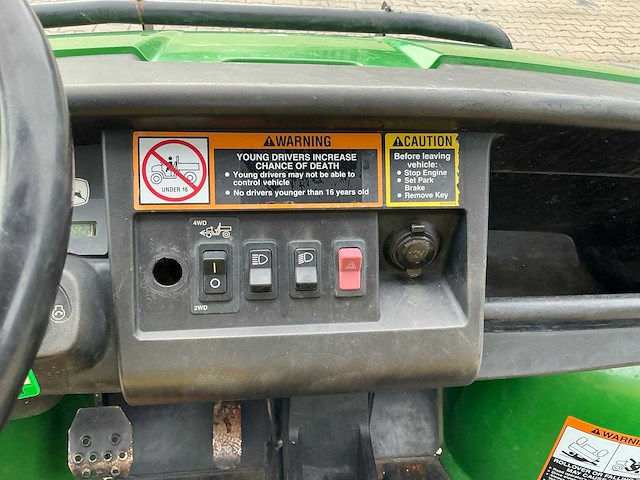 John deere gator hpx diesel utv - afbeelding 9 van  19