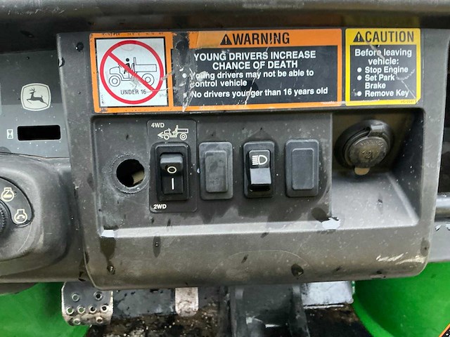 John deere gator hpx diesel utv - afbeelding 9 van  19