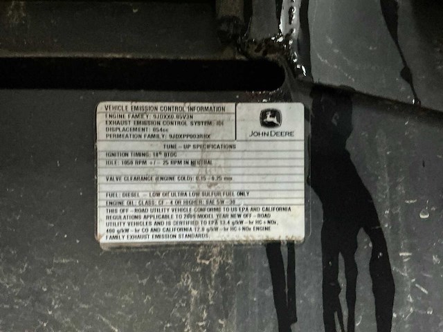John deere gator hpx diesel utv - afbeelding 11 van  19