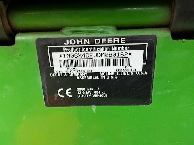 John deere gator th 6x4 diesel utv - afbeelding 17 van  24