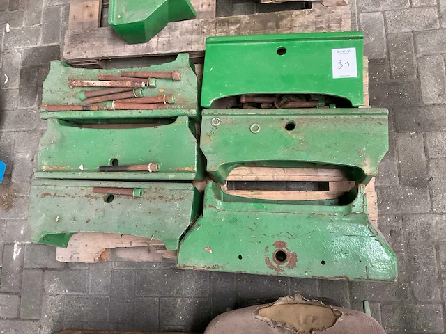 John deere gewichtendrager (6x) - afbeelding 1 van  3