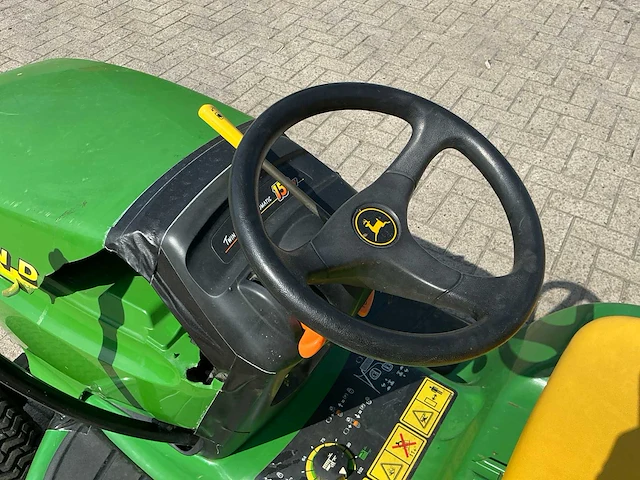 John deere lt155 grasmaaier met maaibak - afbeelding 4 van  14