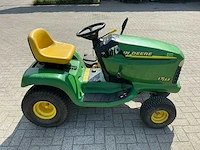 John deere lt155 grasmaaier met maaibak - afbeelding 9 van  14
