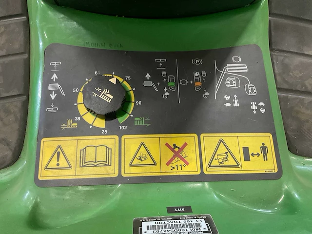 John deere lt160 automatic zitmaaier - afbeelding 5 van  8