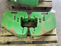 John deere r 127764 frontgewicht (10x) - afbeelding 1 van  5