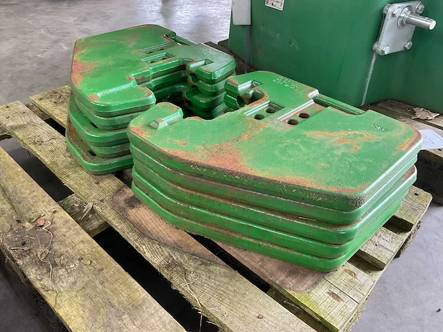 John deere r 127764 frontgewicht (10x) - afbeelding 4 van  5