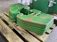 John deere r 127764 frontgewicht (10x) - afbeelding 4 van  5