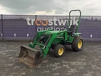 John deere smalspoor- en compacttractor