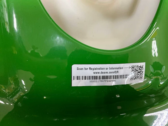 John deere x117r zitmaaier - afbeelding 2 van  10