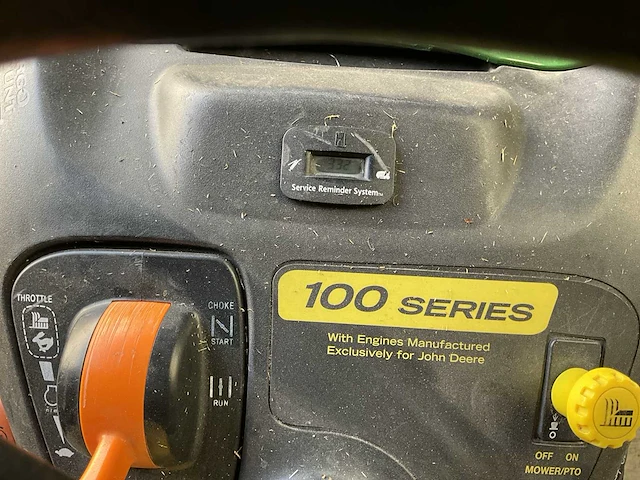 John deere x140 zitmaaier - afbeelding 5 van  13