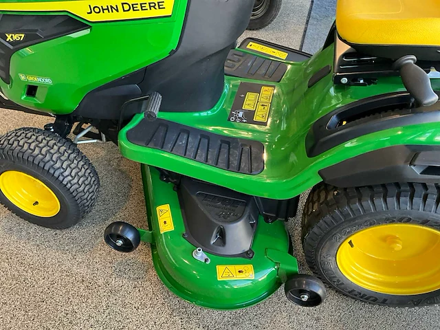 John deere x167 zitmaaier - afbeelding 14 van  17