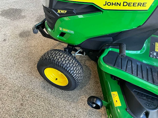 John deere x167 zitmaaier - afbeelding 15 van  17