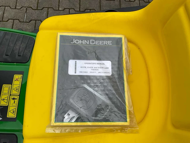 John deere x167r zitmaaier - afbeelding 10 van  12