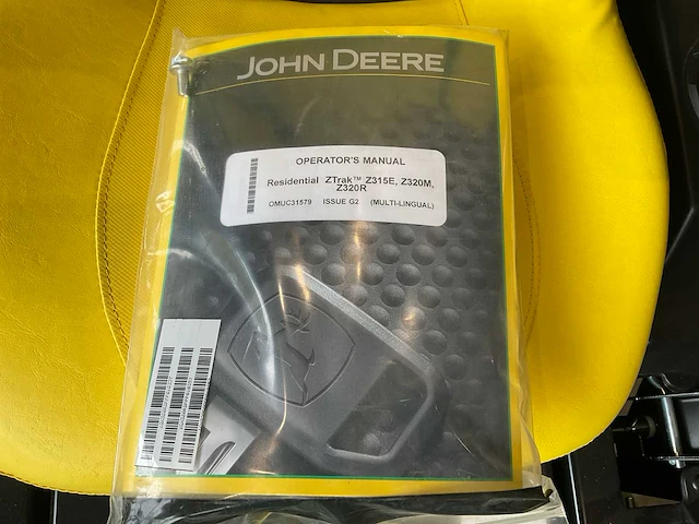 John deere z320r zero turn zitmaaier - afbeelding 8 van  17