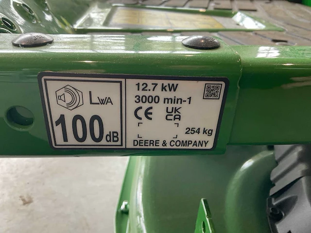 John deere z320r zero turn zitmaaier - afbeelding 9 van  17