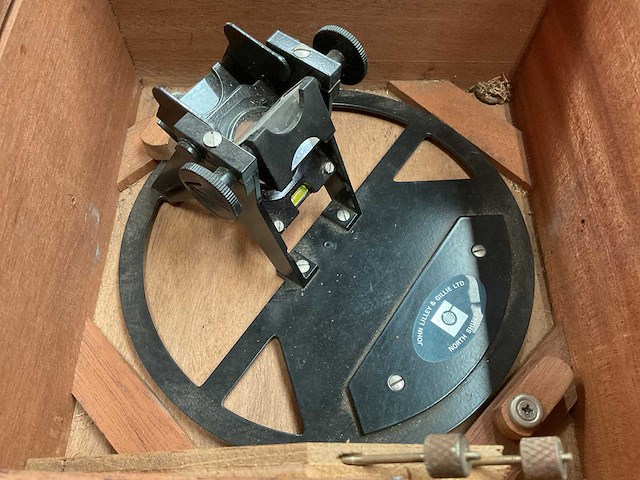 John lilley & gillie ltd vintage marine azimutleesinstrument - afbeelding 3 van  5
