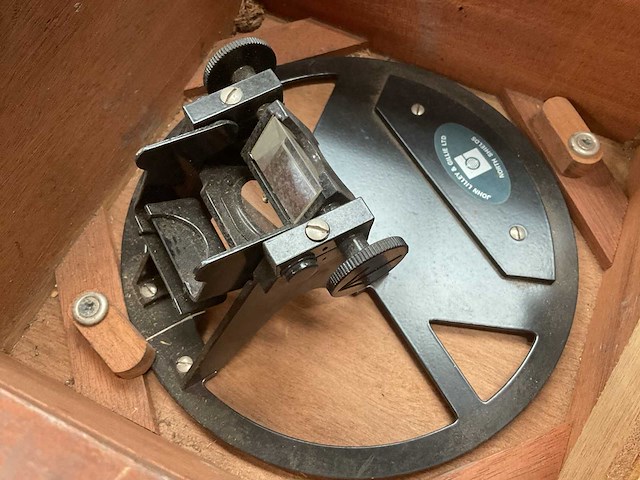 John lilley & gillie ltd vintage marine azimutleesinstrument - afbeelding 4 van  5
