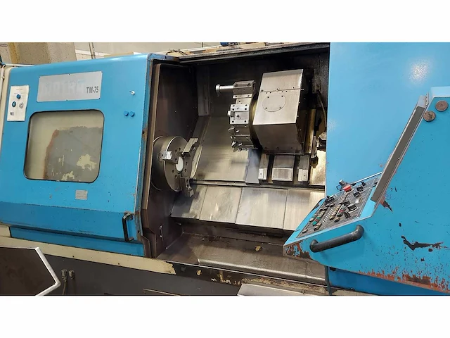 Johnfort matra - tm-75 - cnc lathe - 1998 - afbeelding 12 van  18