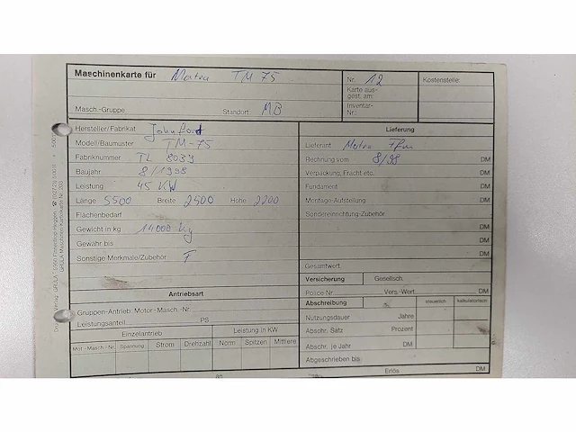 Johnfort matra - tm-75 - cnc lathe - 1998 - afbeelding 16 van  18