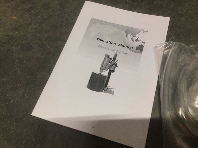 Johnson js-160 diamantboormachine met boorstatief - afbeelding 10 van  13