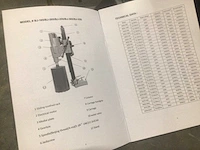 Johnson js-160 diamantboormachine met boorstatief - afbeelding 8 van  13