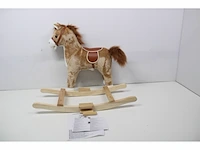 Johntoy happy world hobbelpaard met geluid - afbeelding 2 van  2