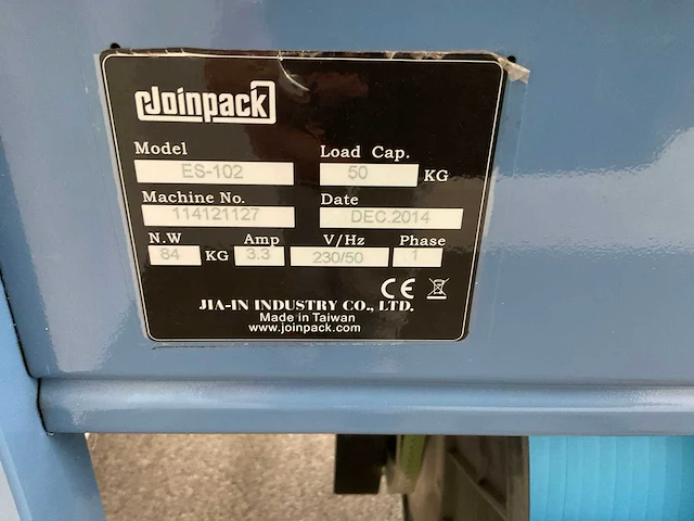 Joinpack es-102 bandsluitapparaat - afbeelding 8 van  8