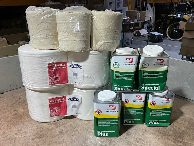 Joker, dreumex poetspapier en handreiniger - afbeelding 1 van  5