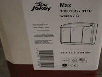 Jokey badkamer/medicijnenkast met spiegel - 65x17,5x54cm - afbeelding 4 van  4