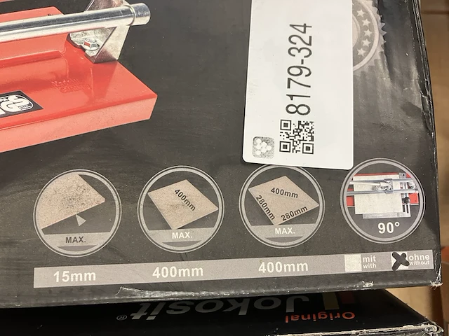 Jokosit tegelsnijder 40 cm - afbeelding 3 van  3