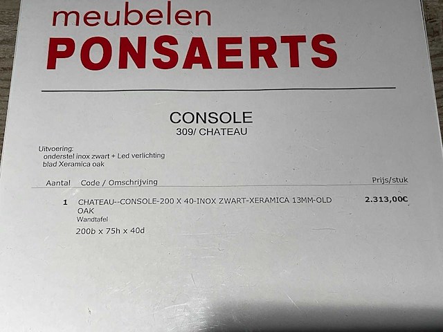 Joli chateau wandtafel - afbeelding 5 van  13