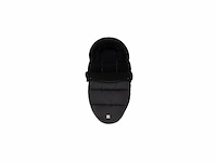 Jollein voetenzak buggy/wandelwagen puffed black waterafstotend - afbeelding 1 van  1