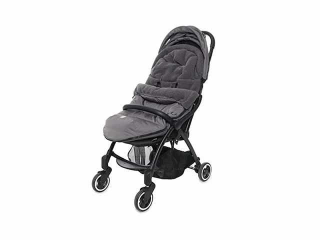 Jollein voetenzak voor buggy & wandelwagen grey - afbeelding 2 van  2
