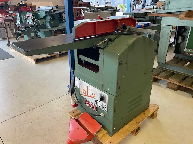 Jolly 260-fs gecombineerde vlakvandiktebank - afbeelding 2 van  6